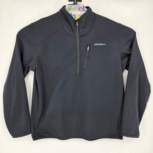 Merrell Jacket Mens Extra Large Long Sleeve Full Zip Outdoors Hiking Black